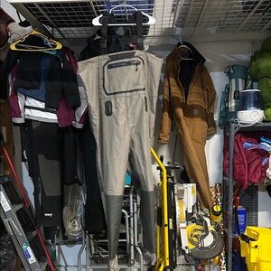 Cabelas Mens Gray Fishing Waders